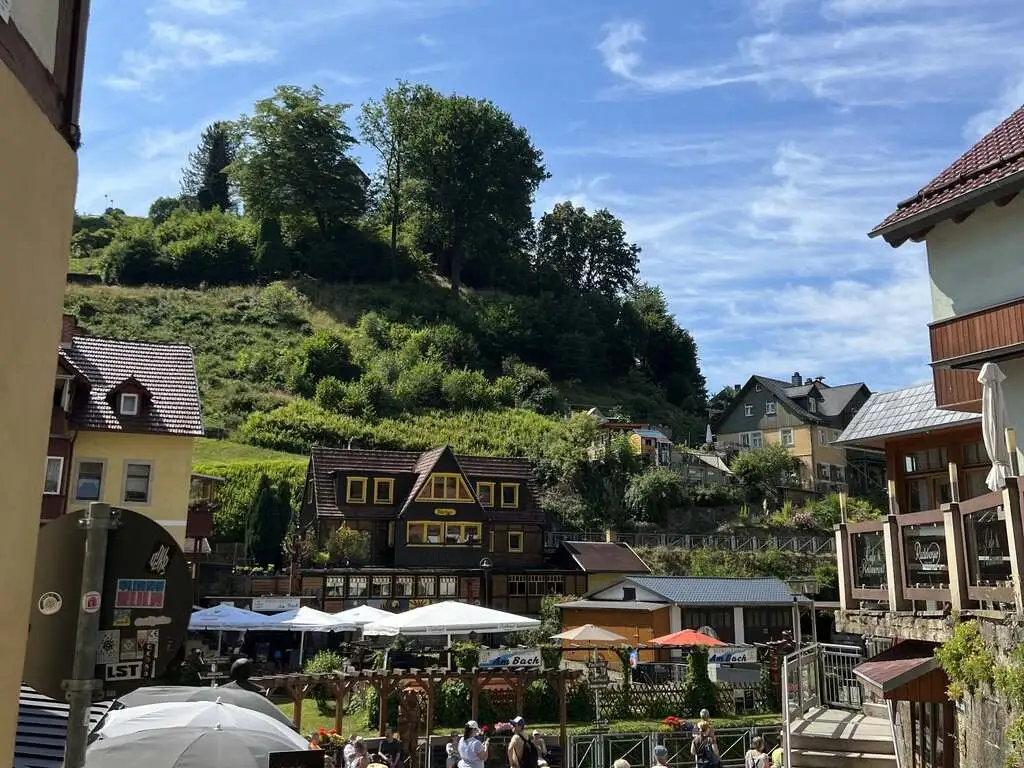Bad Schandau w Saskiej Szwajcarii
